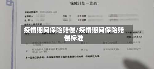 疫情期间保险赔偿/疫情期间保险赔偿标准