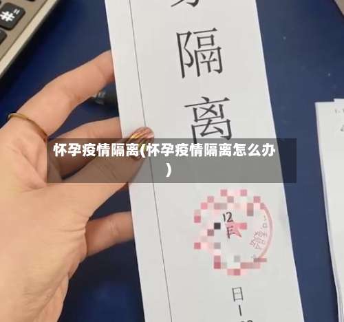 怀孕疫情隔离(怀孕疫情隔离怎么办)-第3张图片