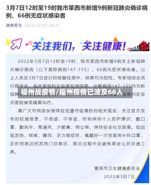 福州战疫情/福州疫情已波及66人-第2张图片