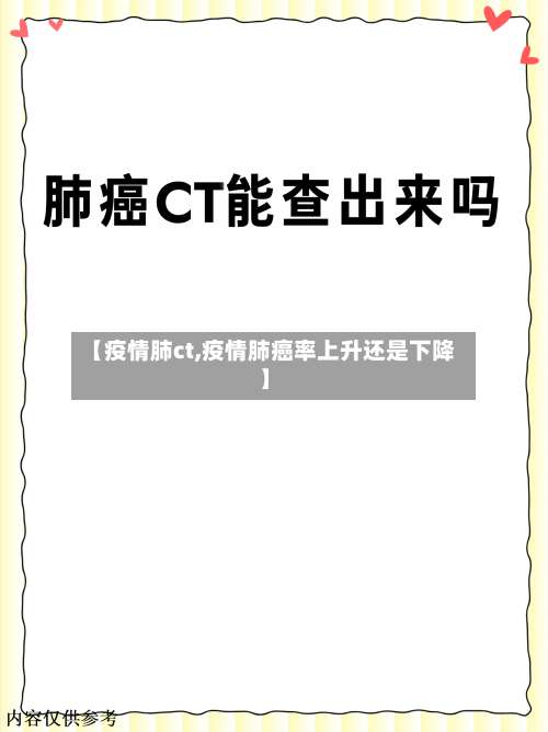 【疫情肺ct,疫情肺癌率上升还是下降】