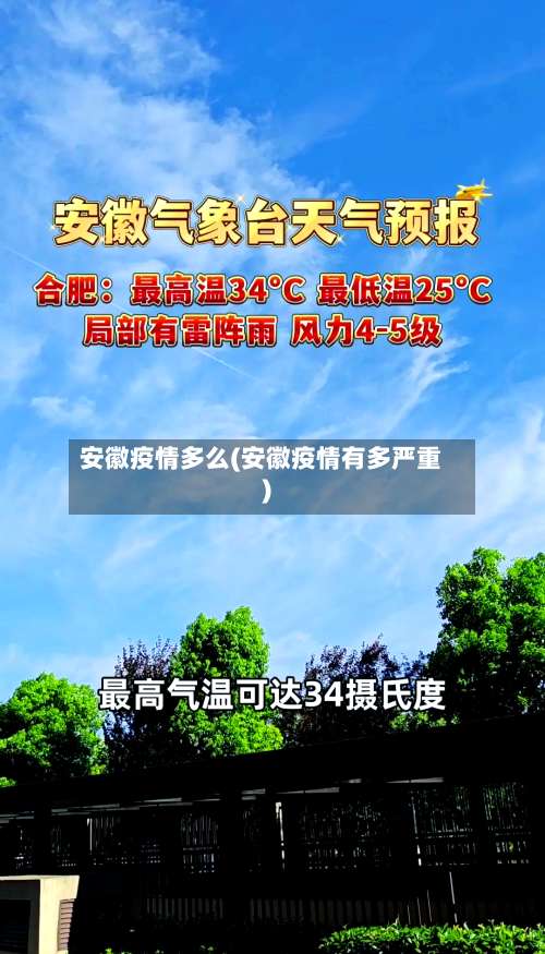 安徽疫情多么(安徽疫情有多严重)