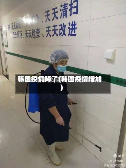韩国疫情降了(韩国疫情增加)
