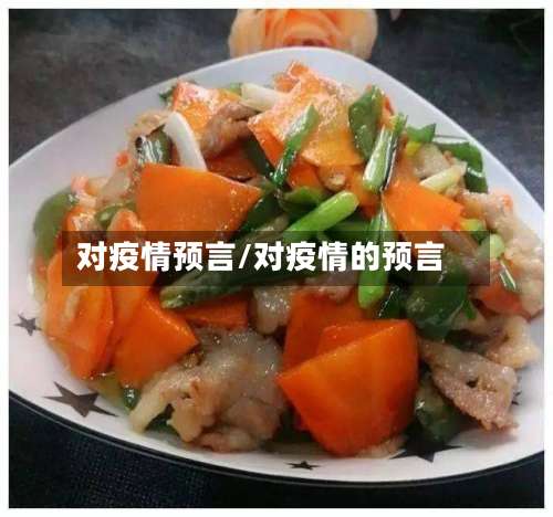 对疫情预言/对疫情的预言